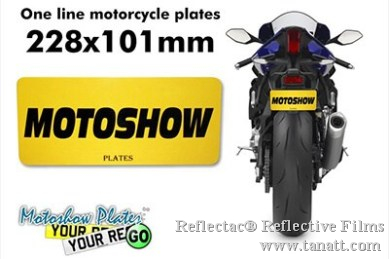 Economic License Plate Reflective Films